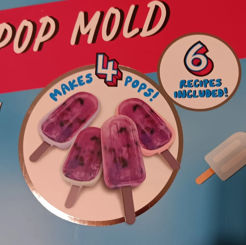 Ombre Silicone Ice Pop Molds NWT - Picture 3 of 3